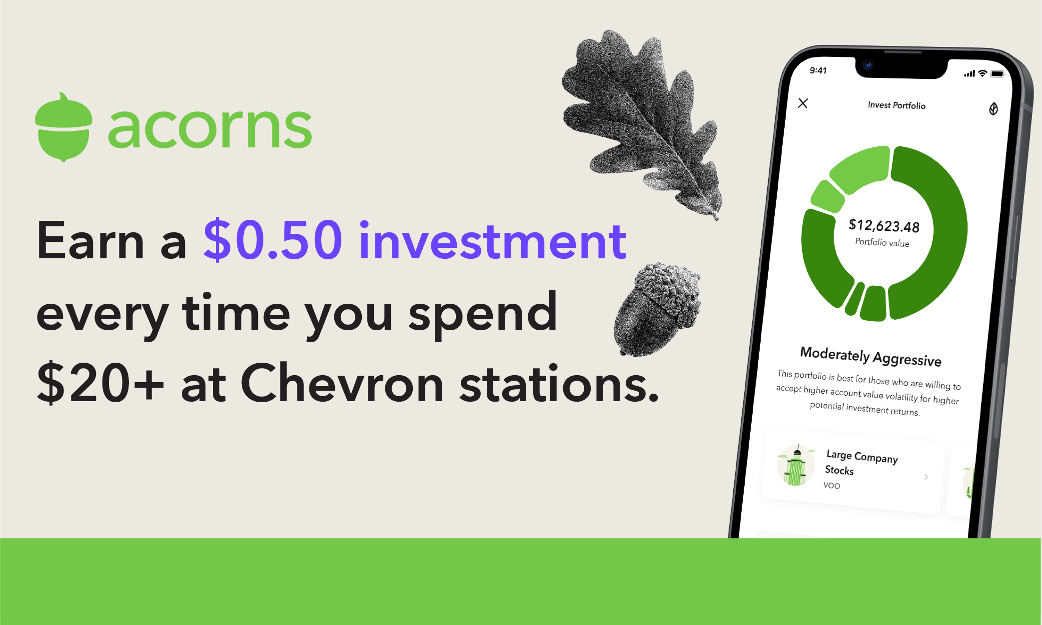 Get a $20 bonus with an Acorns investment